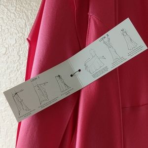 New Pink Silk Multi Purpose Wrap Skirt or Dress